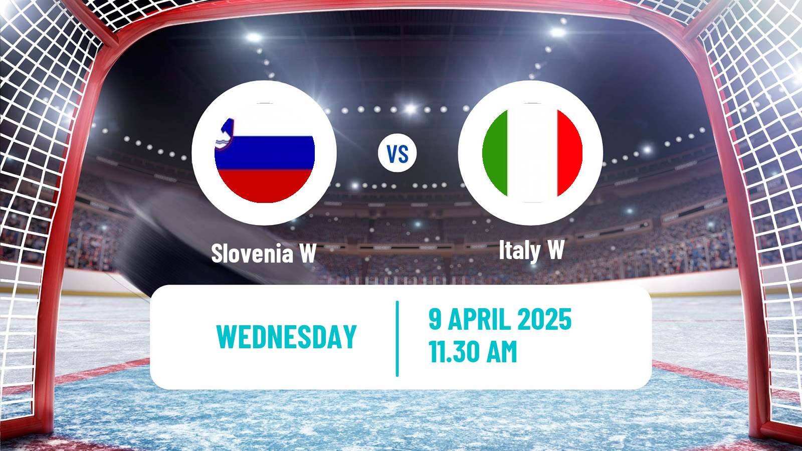 Hockey IIHF World Championship IB Women Slovenia W - Italy W