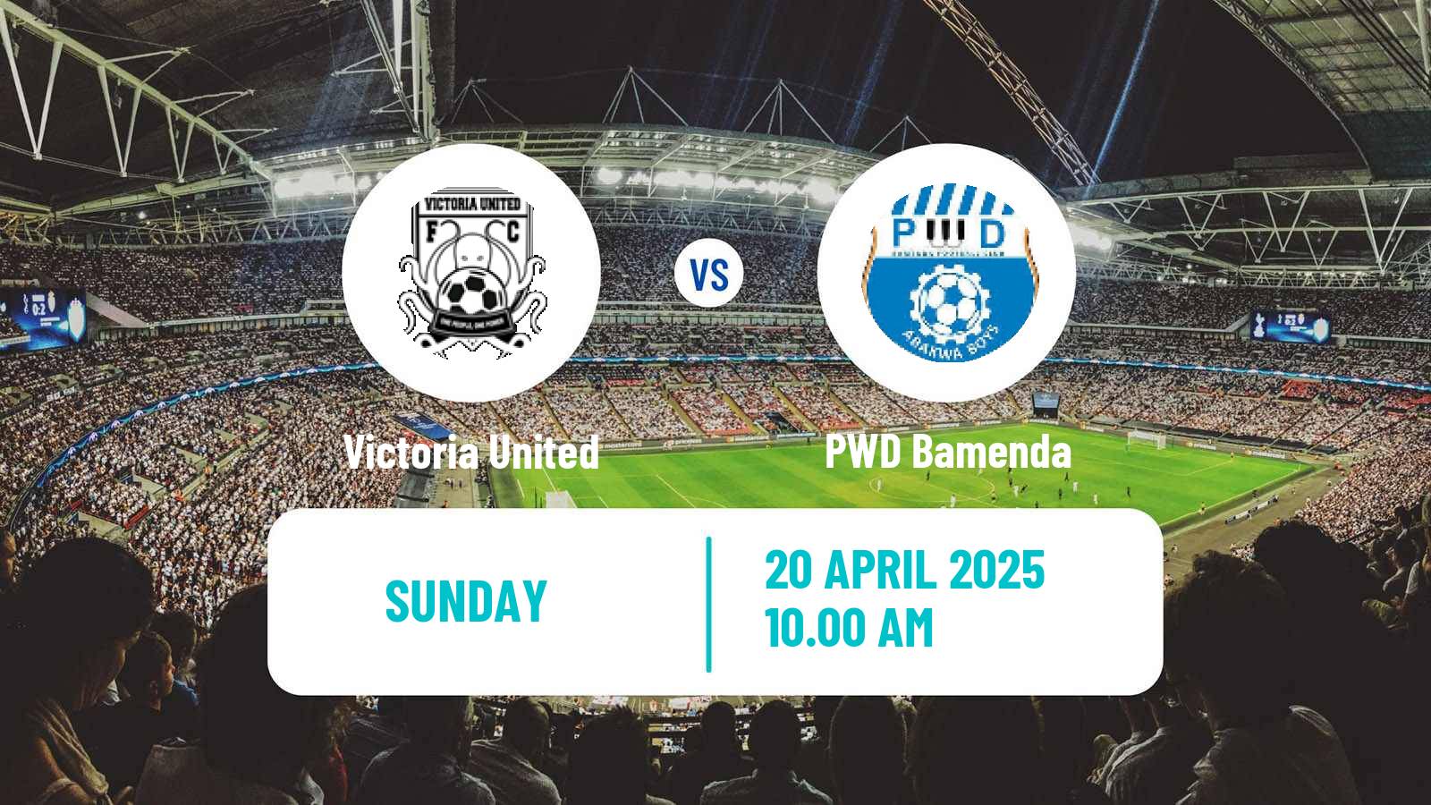 Soccer Cameroon Elite One Victoria United - Bamenda