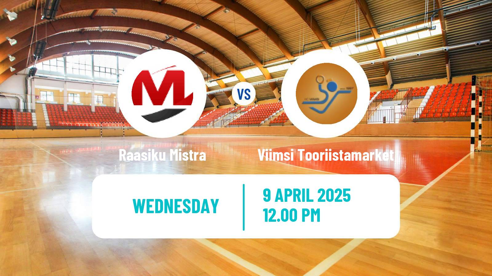 Handball Estonian Meistriliiga Handball Raasiku Mistra - Viimsi Tooriistamarket