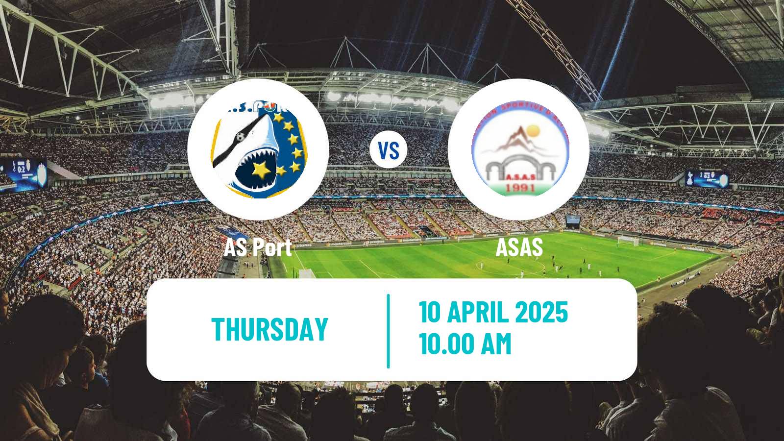 Soccer Djibouti Premier League Port - ASAS