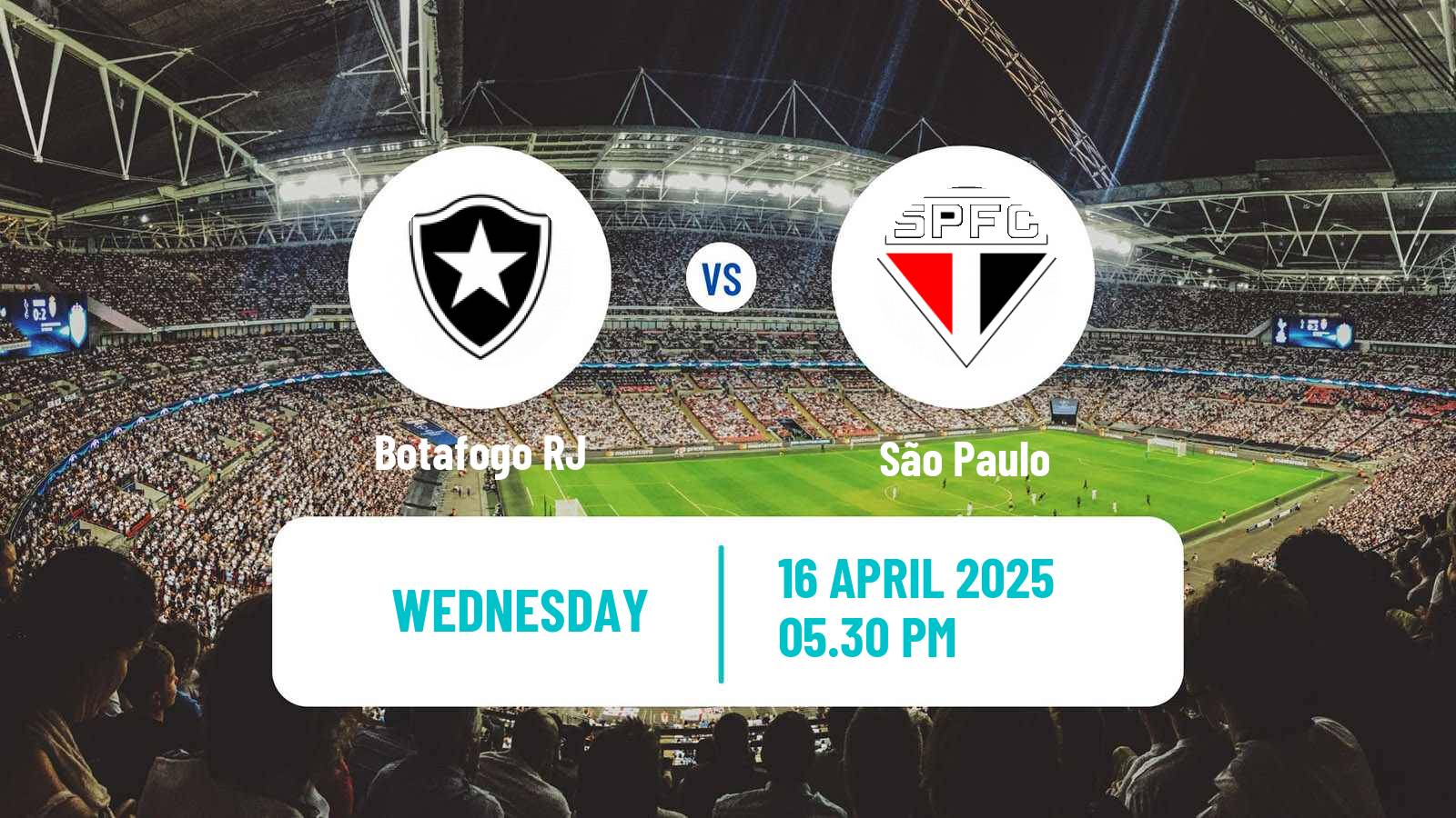 Football Brazilian Serie A Botafogo RJ - São Paulo