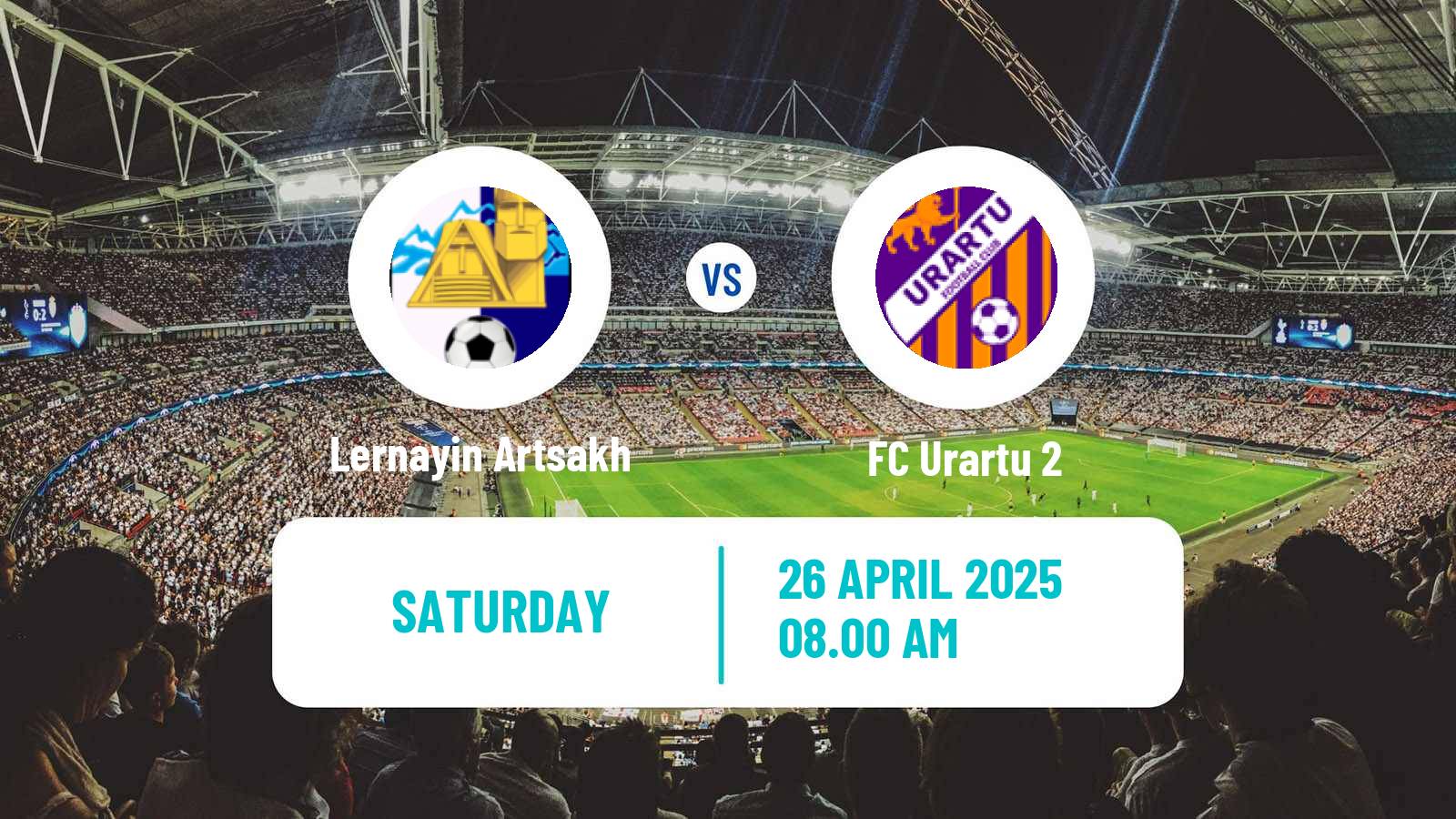 Soccer Armenian First League Lernayin Artsakh - Urartu 2