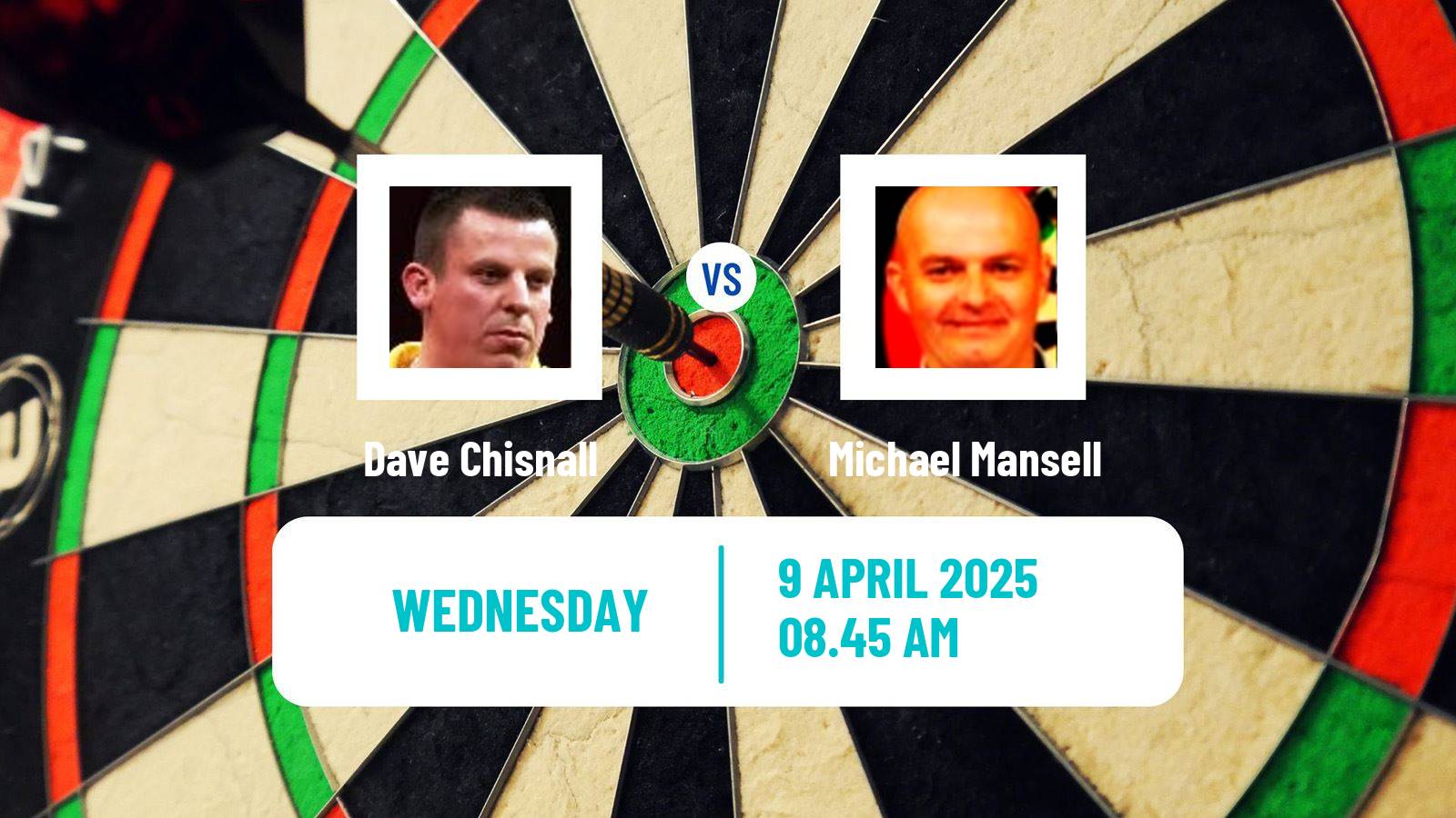 Darts Players Championship 12 Dave Chisnall - Michael Mansell
