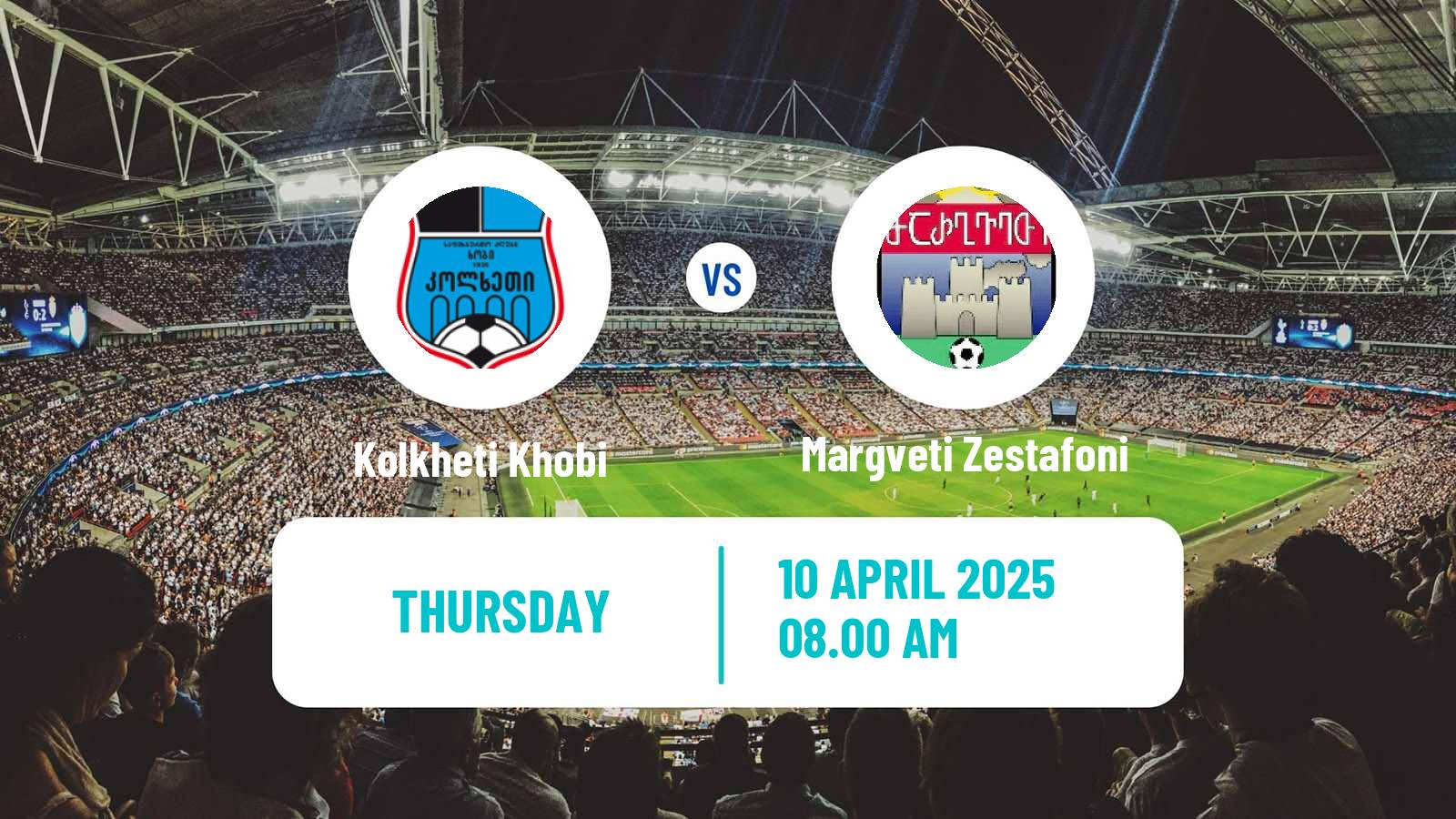 Soccer Georgian Liga 3 Kolkheti Khobi - Margveti Zestafoni