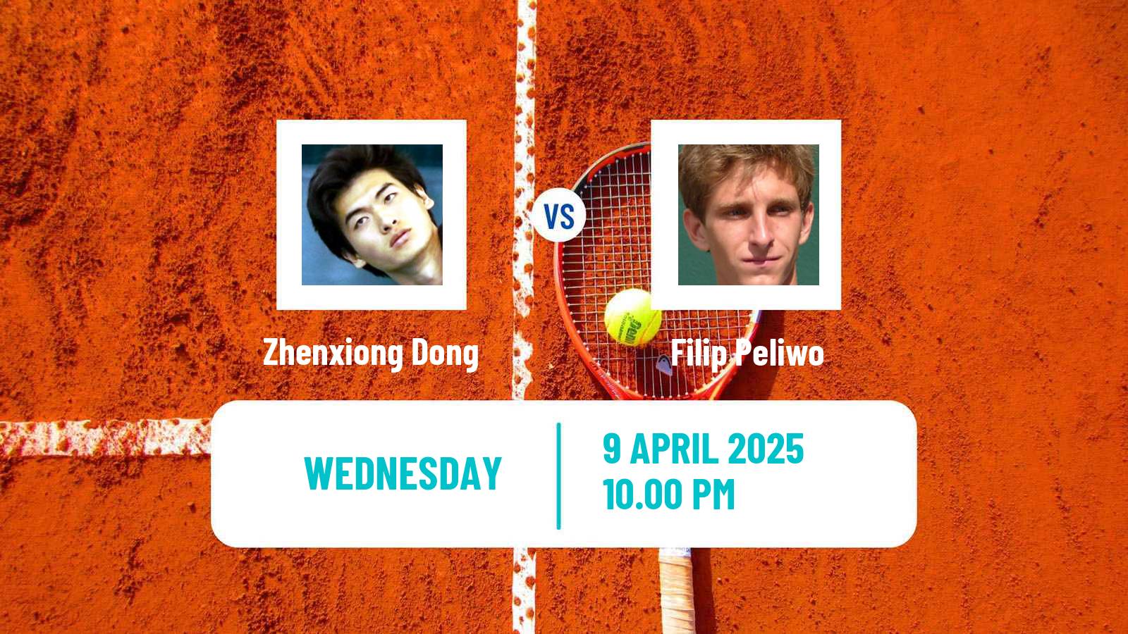 Tennis ITF M15 Luan Men Zhenxiong Dong - Filip Peliwo