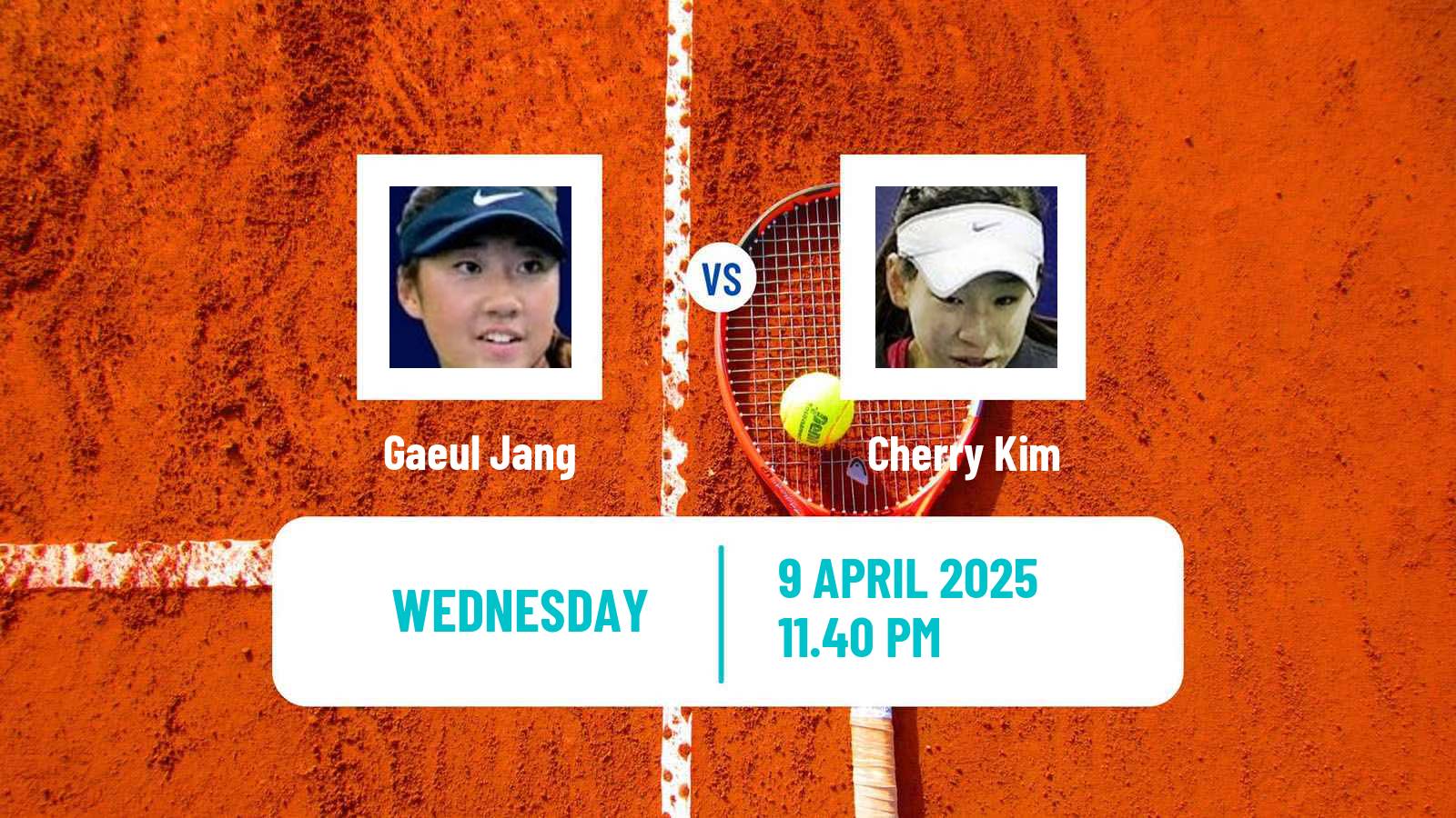 Tennis ITF W15 Wuning Women Gaeul Jang - Cherry Kim