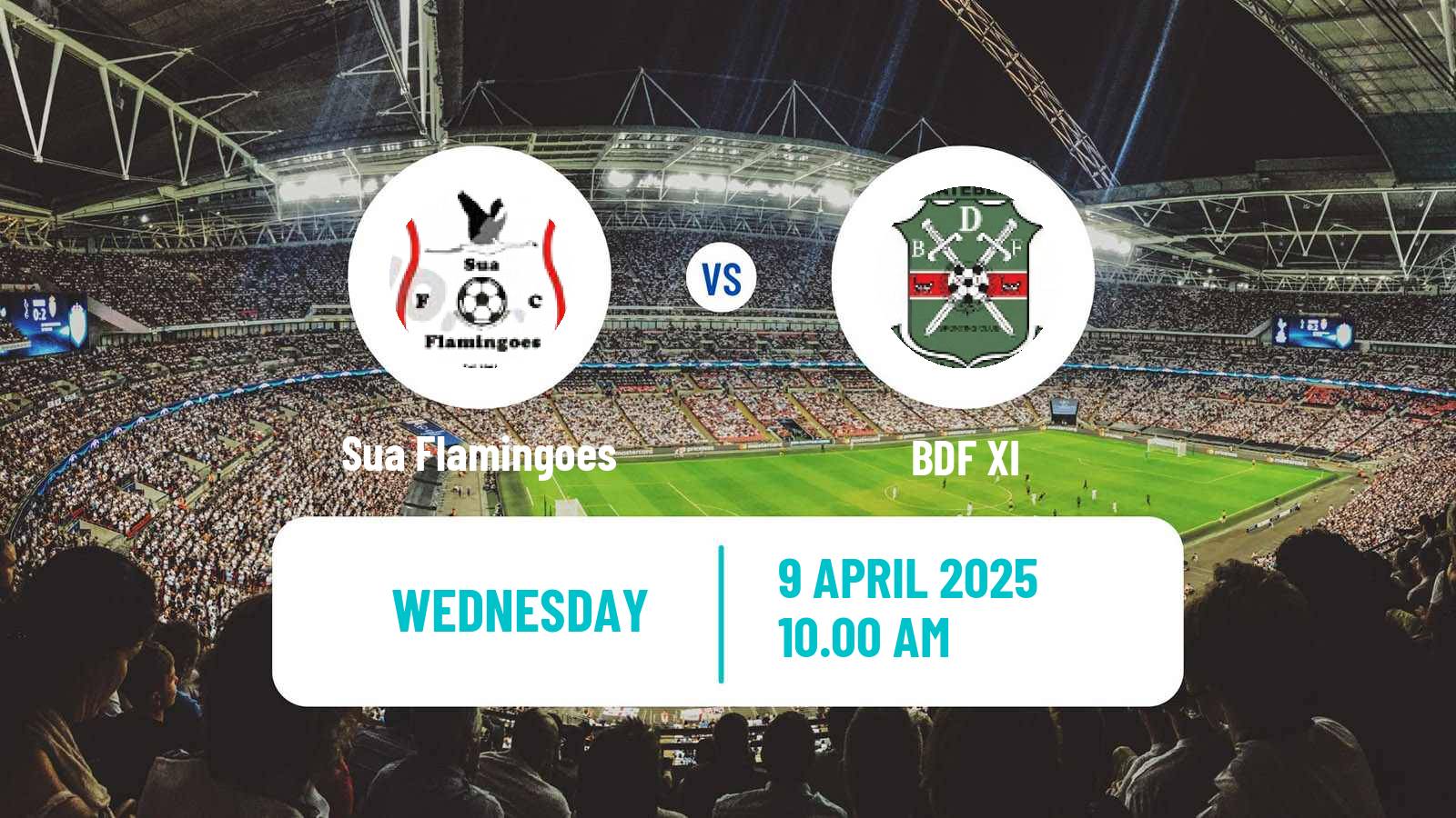 Soccer Botswana Premier League Sua Flamingoes - BDF XI