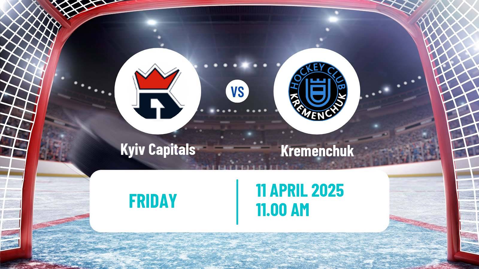 Hockey Ukrainian UHL Kyiv Capitals - Kremenchuk
