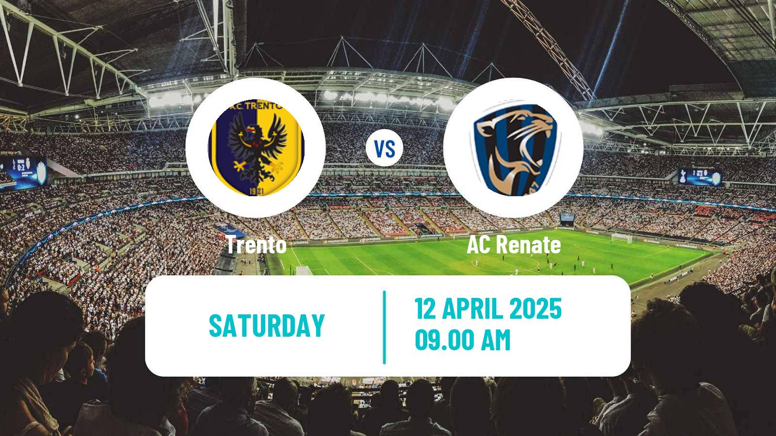 Soccer Italian Serie C Group A Trento - Renate