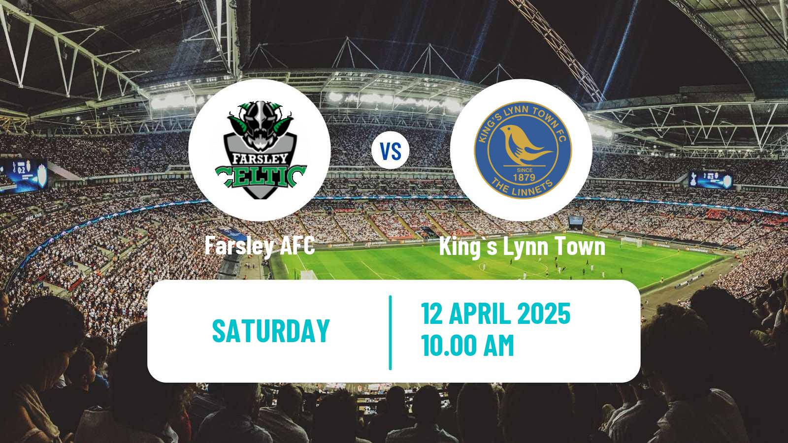 Soccer English National League North Farsley - King`s Lynn Town