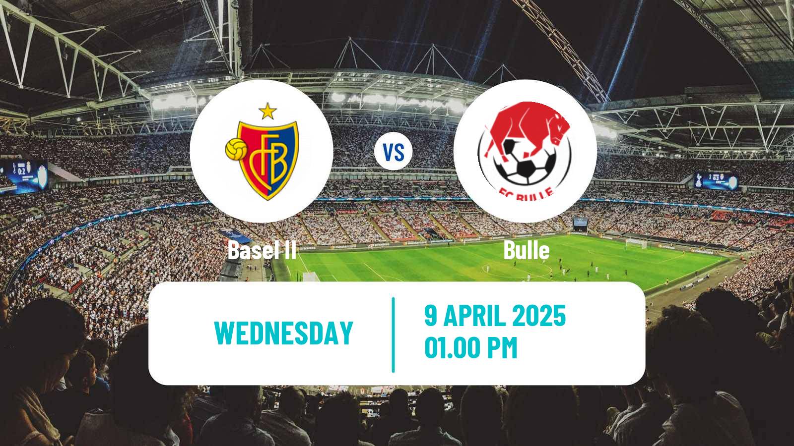 Soccer Swiss Promotion League Basel II - Bulle