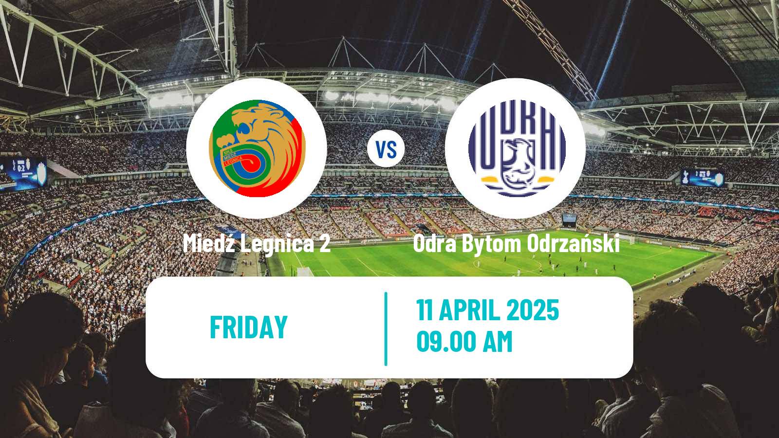 Soccer Polish Division 3 - Group III Miedź Legnica 2 - Odra Bytom Odrzański