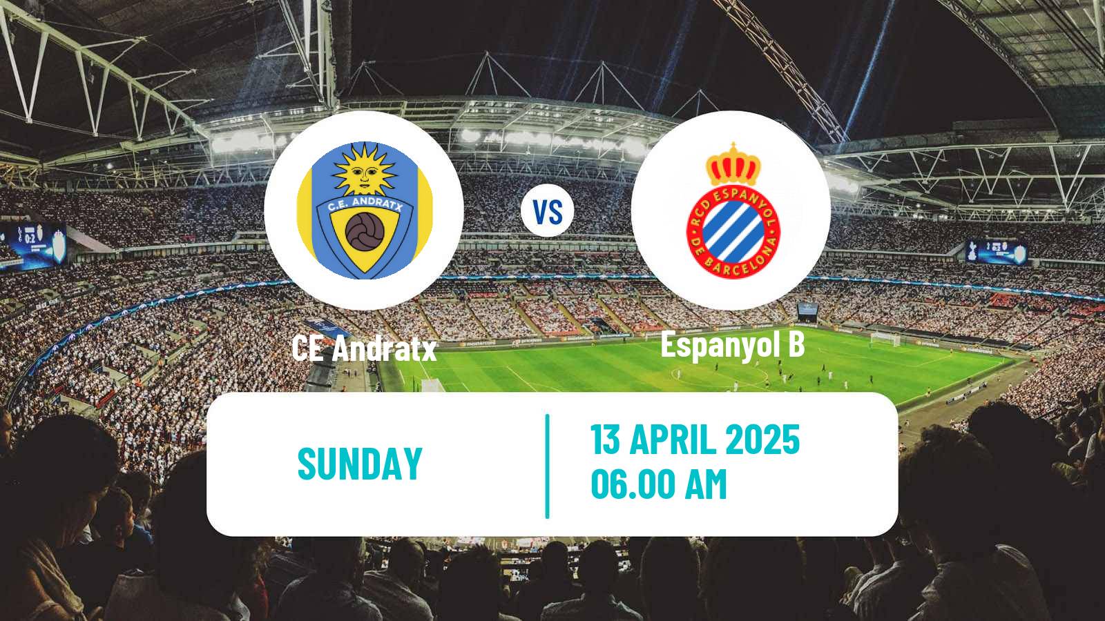 Soccer Spanish Segunda RFEF - Group 3 Andratx - Espanyol B