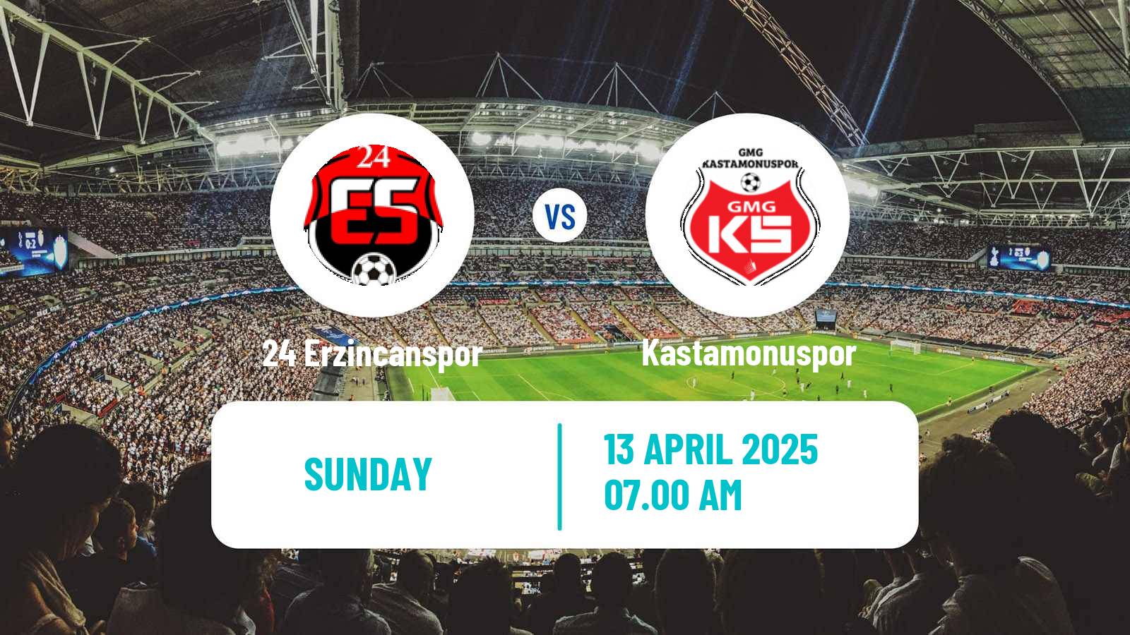 Soccer Turkish Second League White Group 24 Erzincanspor - Kastamonuspor
