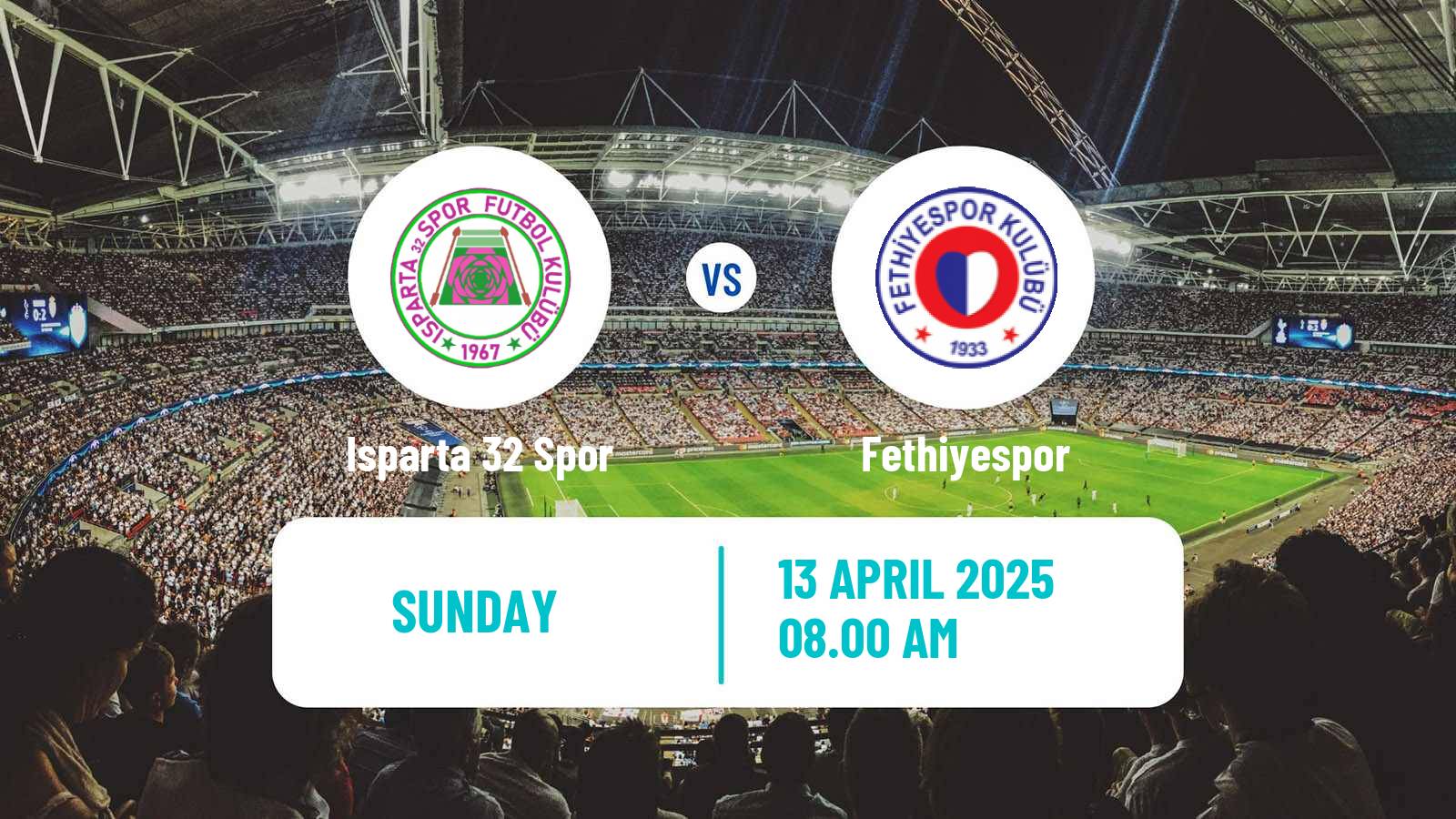 Soccer Turkish Second League White Group Isparta 32 Spor - Fethiyespor