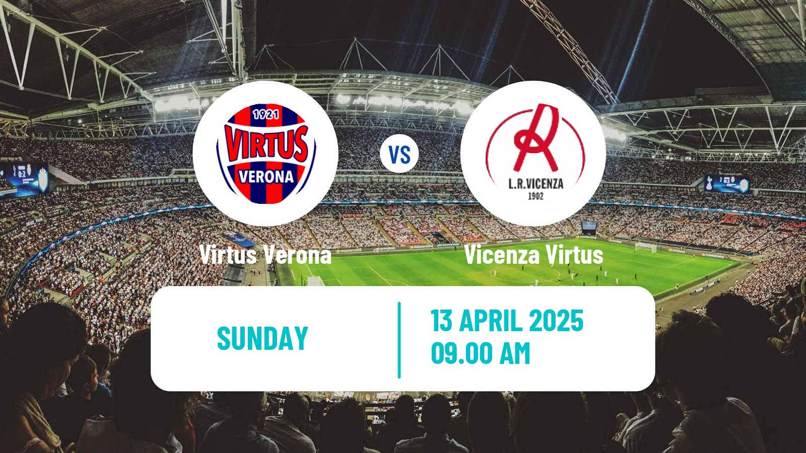 Soccer Italian Serie C Group A Virtus Verona - Vicenza Virtus