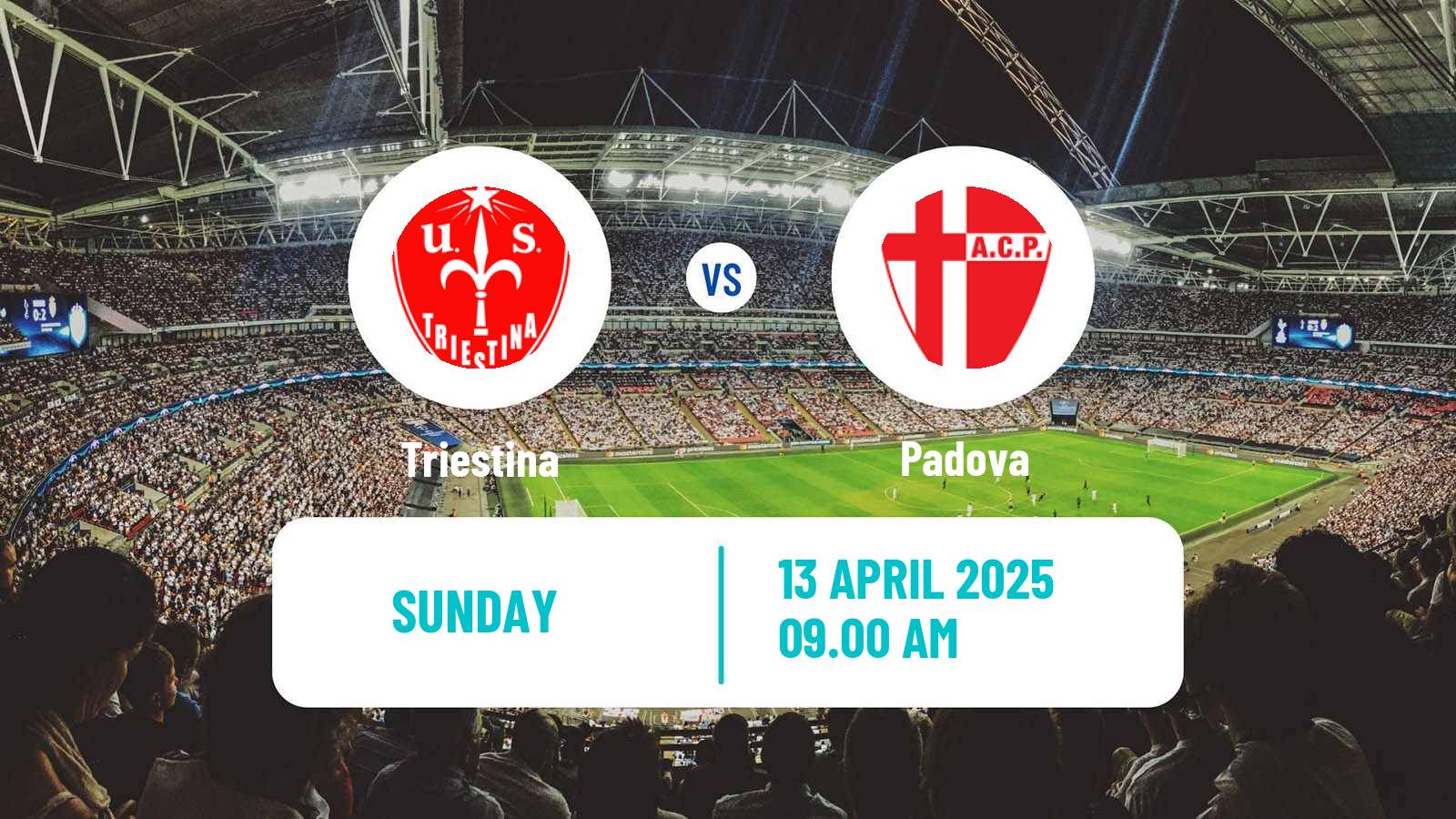Soccer Italian Serie C Group A Triestina - Padova