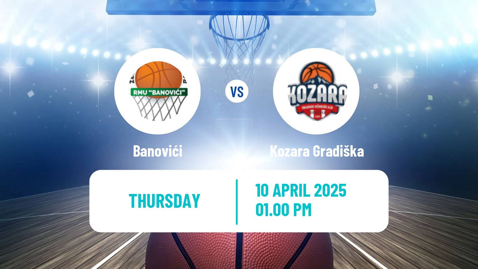 Basketball Bosnian Prvenstvo Basketball Women Banovići - Kozara Gradiška
