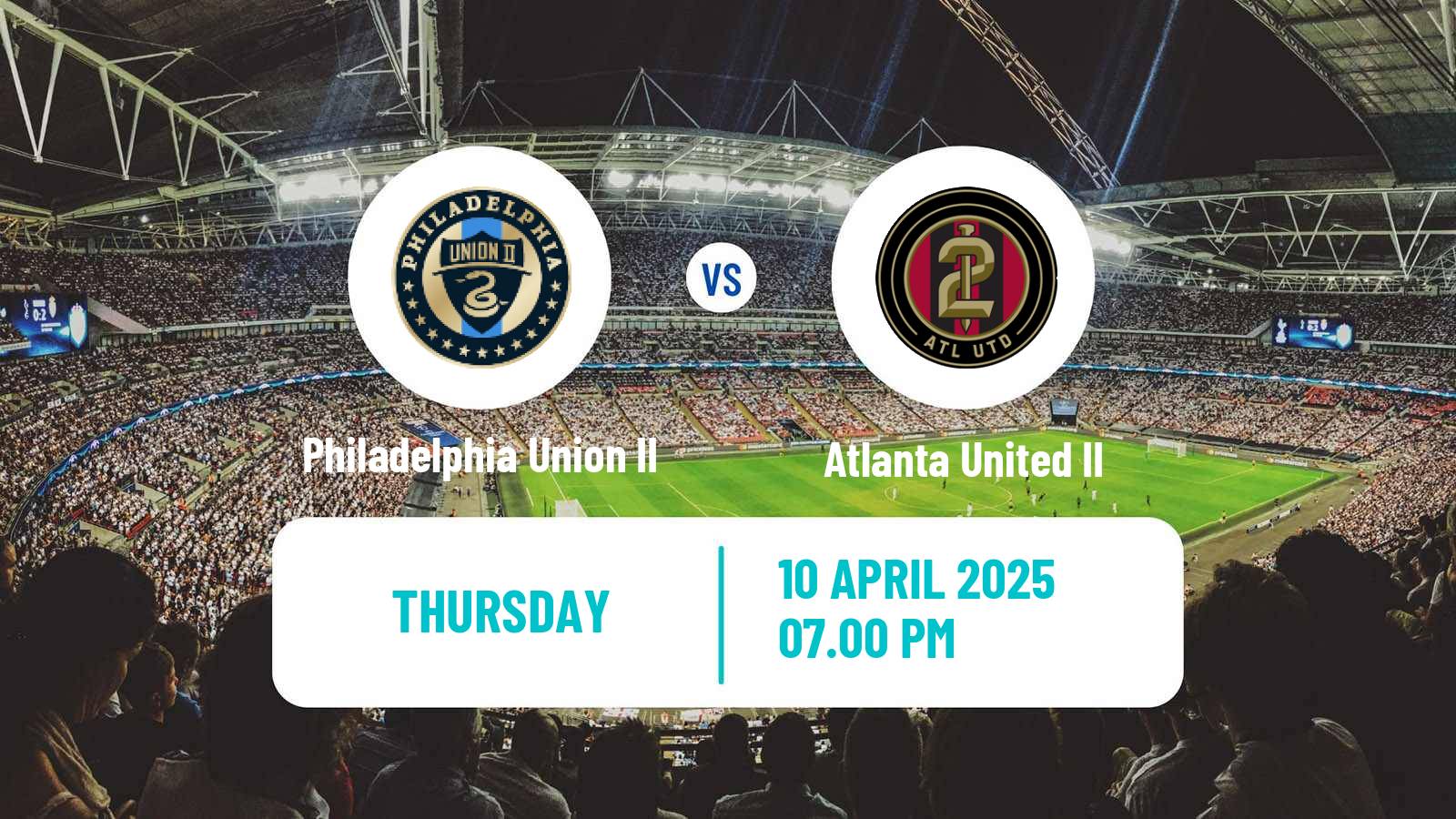 Soccer MLS Next Pro Philadelphia Union II - Atlanta United II