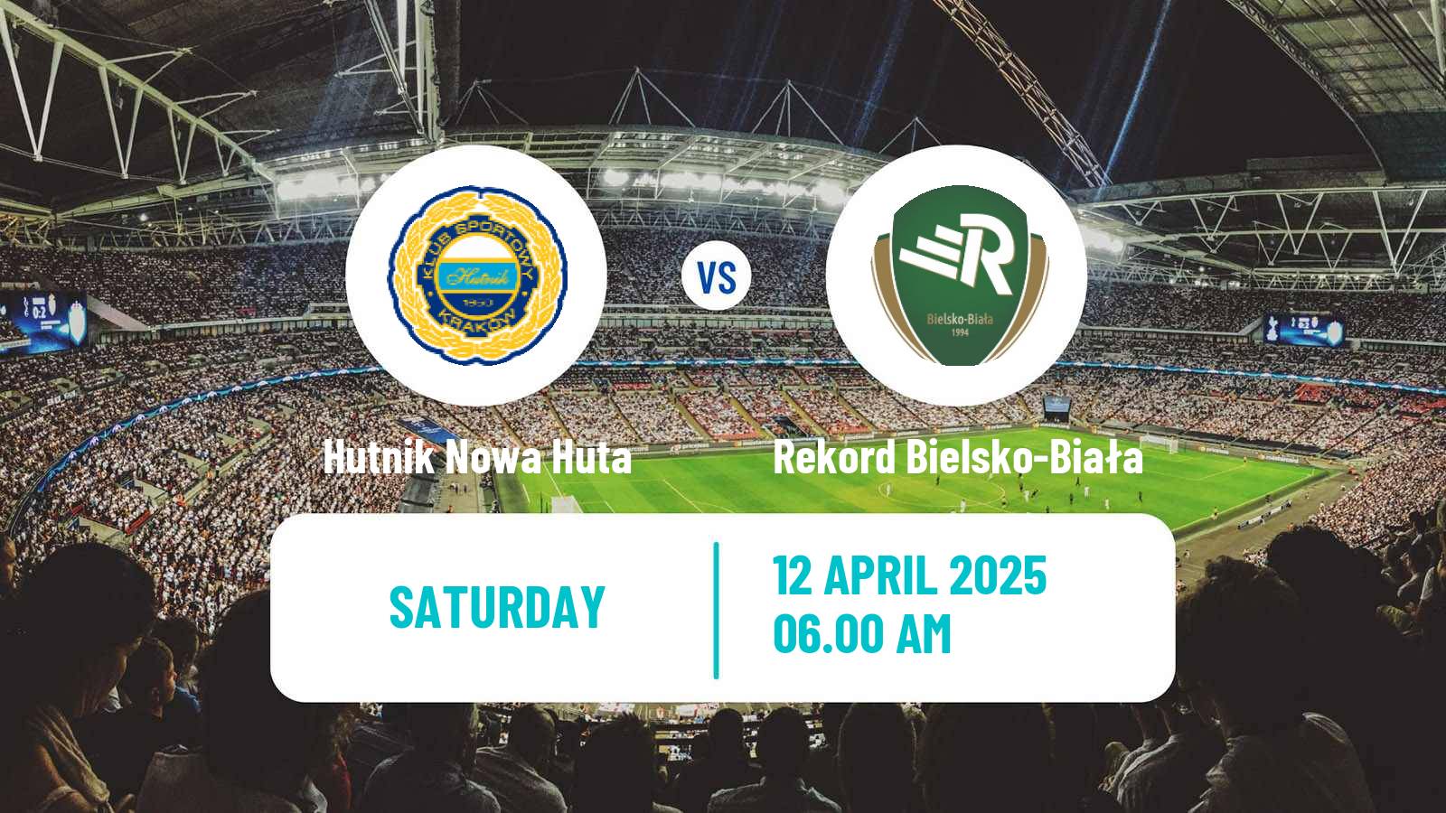 Soccer Polish Division 2 Hutnik Nowa Huta - Rekord Bielsko-Biała
