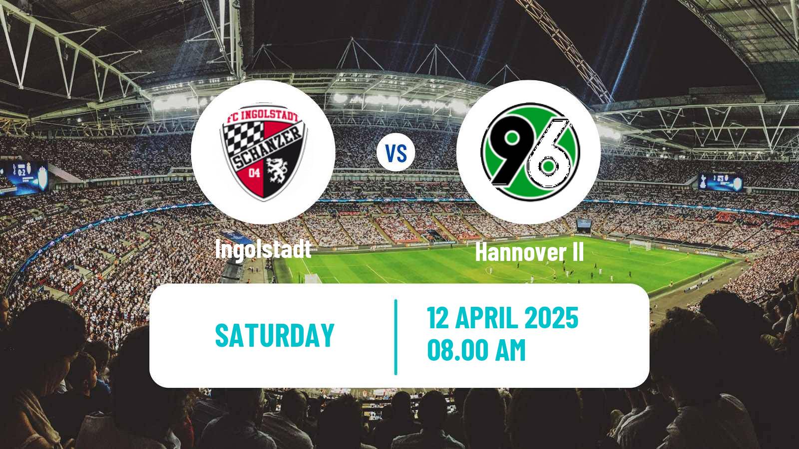 Soccer German 3 Bundesliga Ingolstadt - Hannover II
