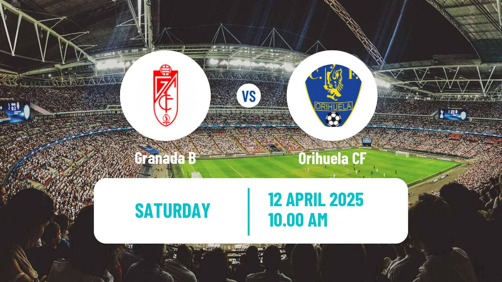 Soccer Spanish Segunda RFEF - Group 4 Granada B - Orihuela
