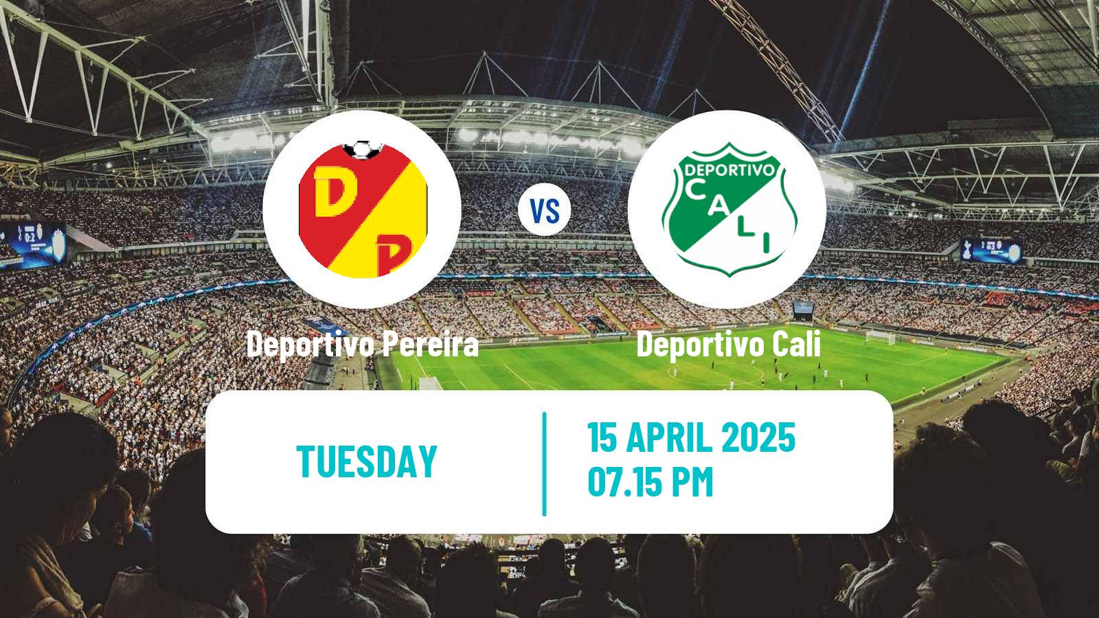 Soccer Colombian Primera A Deportivo Pereira - Deportivo Cali