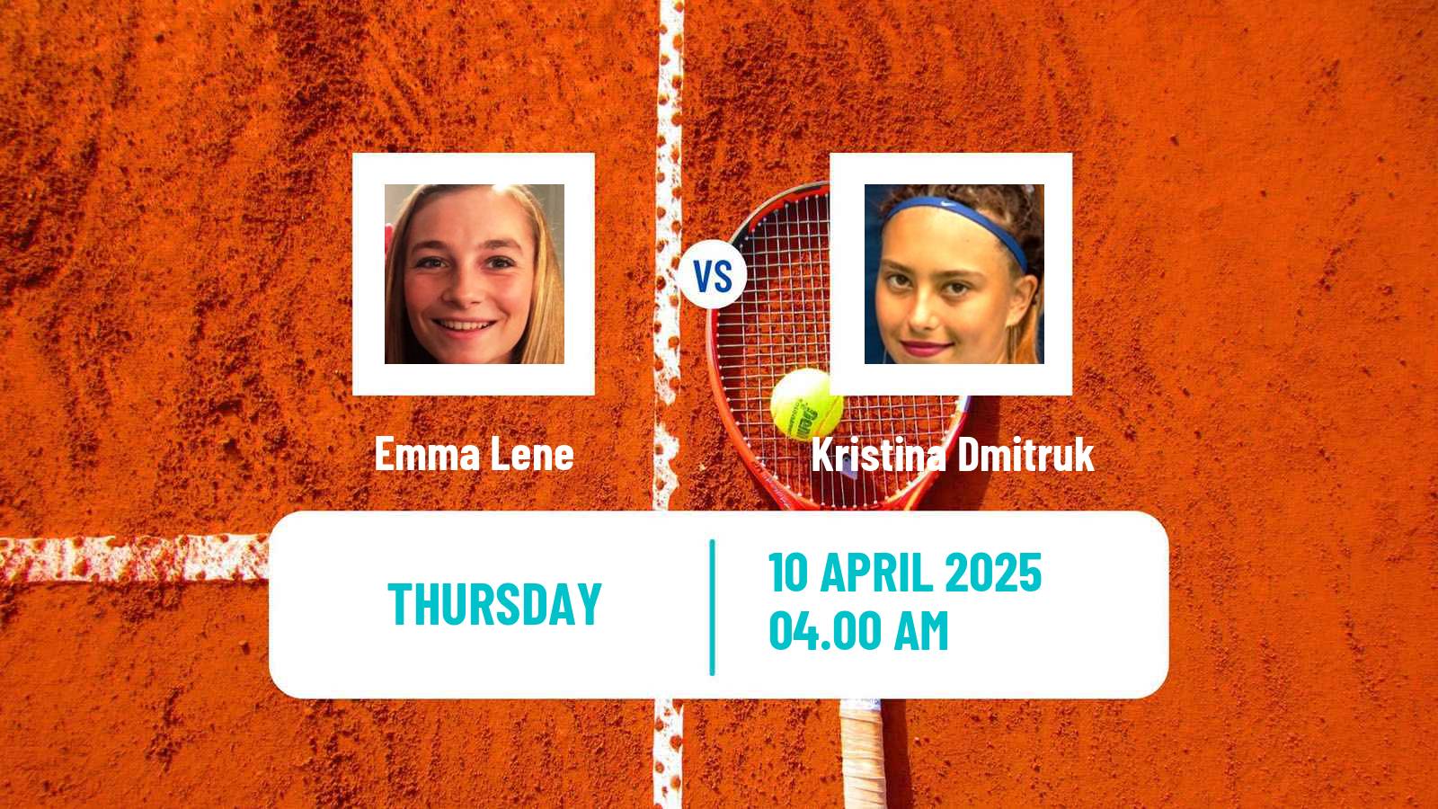 Tennis ITF W35 Santa Margherita Di Pula 2 Women Emma Lene - Kristina Dmitruk