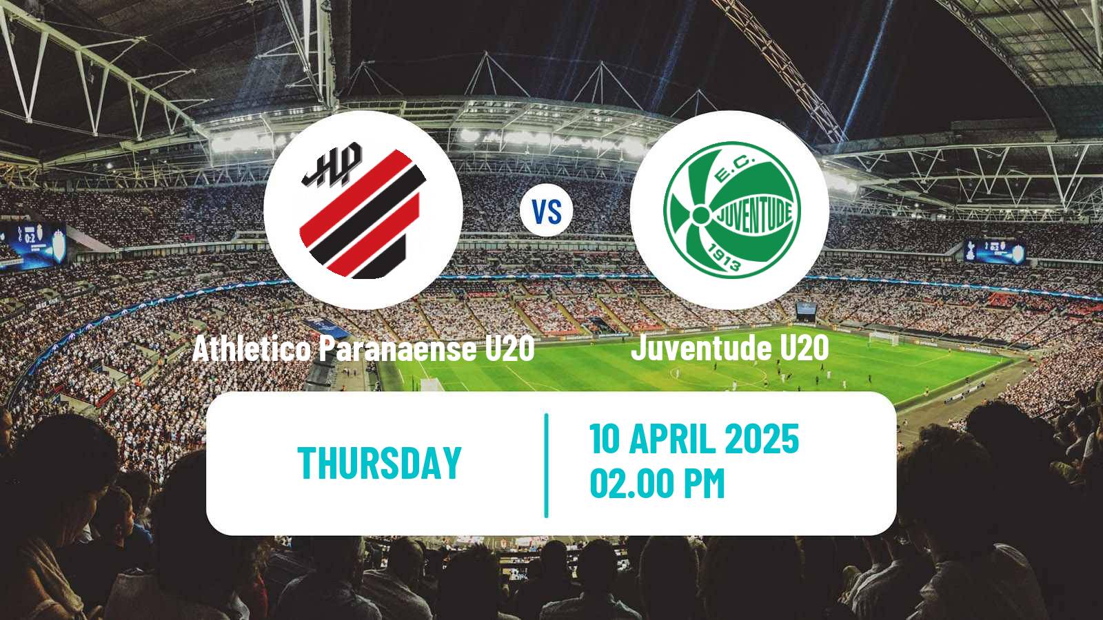 Soccer Brasileiro U20 Athletico Paranaense U20 - Juventude U20