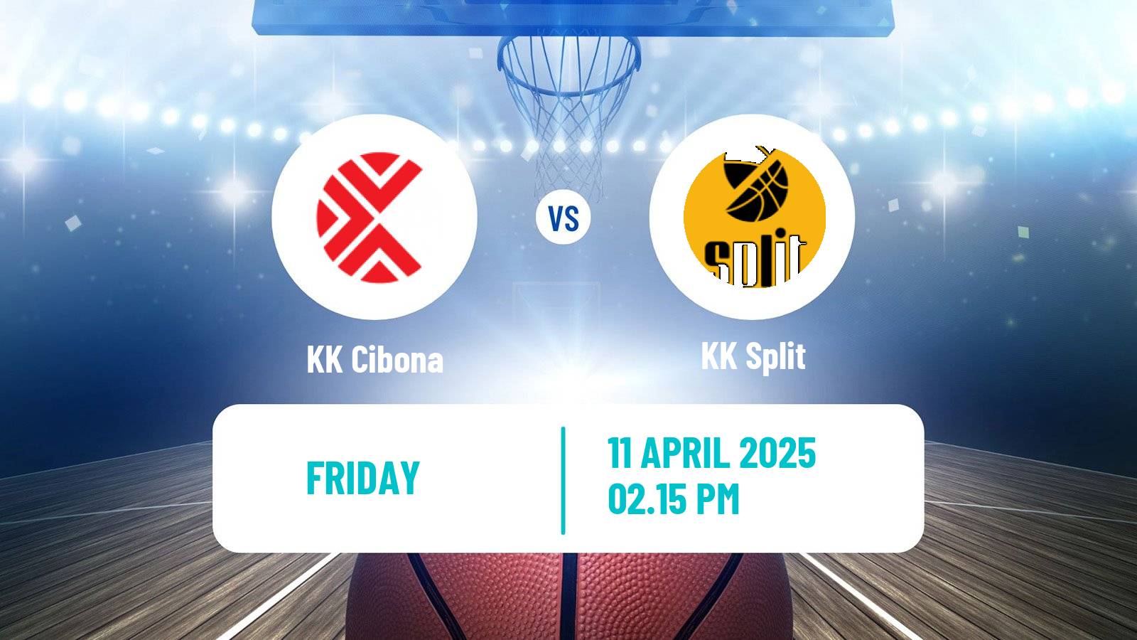 Basketball Croatian Premijer Liga Basketball Cibona - KK Split