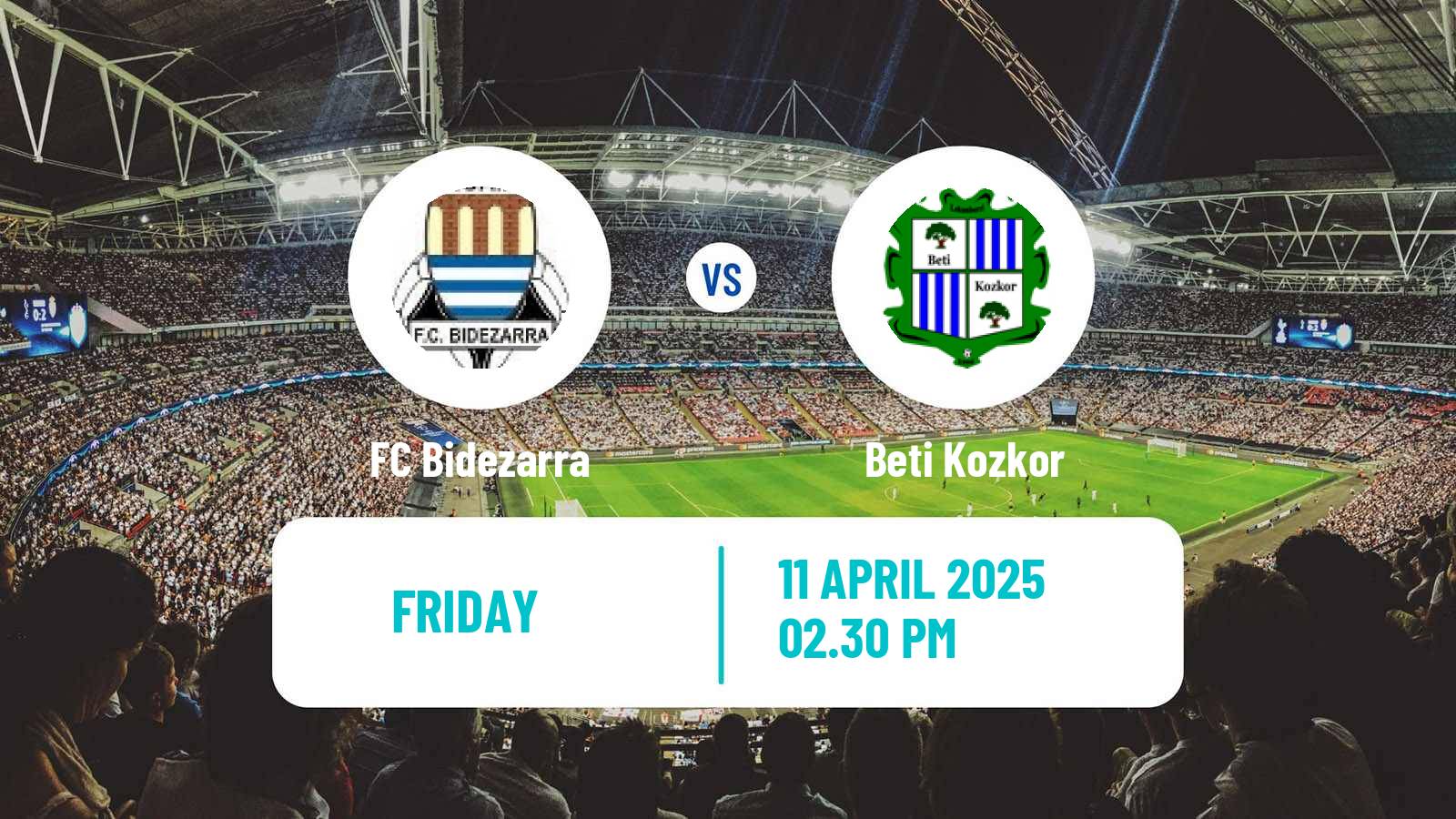 Soccer Spanish Tercera RFEF - Group 15 Bidezarra - Beti Kozkor