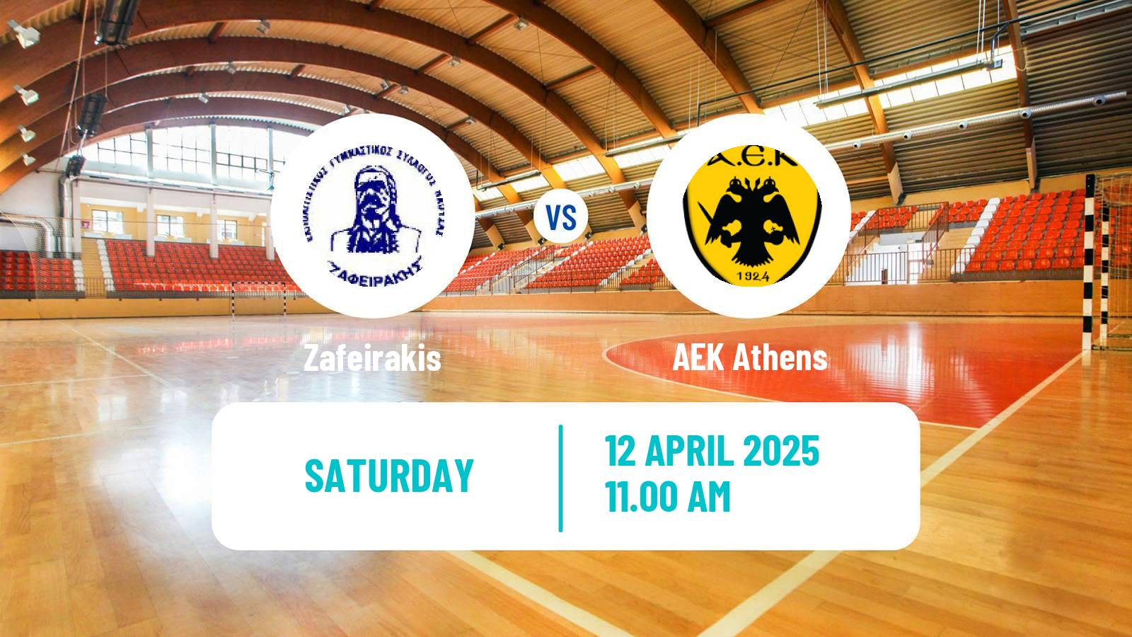 Handball Greek Cup Handball Zafeirakis - AEK Athens