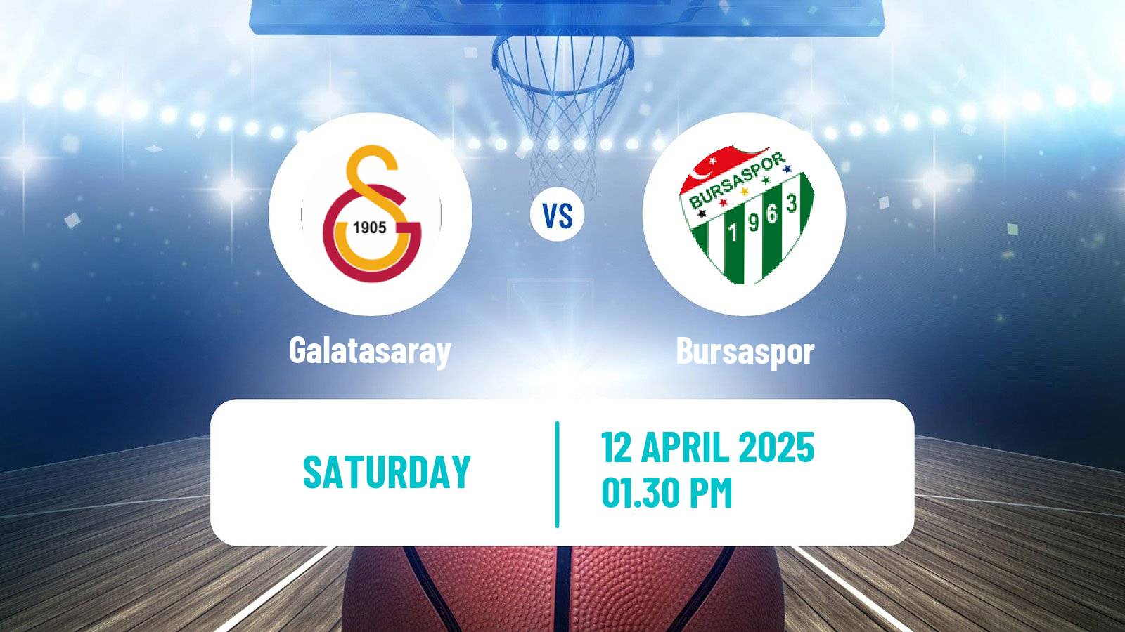 Basketball Turkish Basketball Super Ligi Galatasaray - Bursaspor