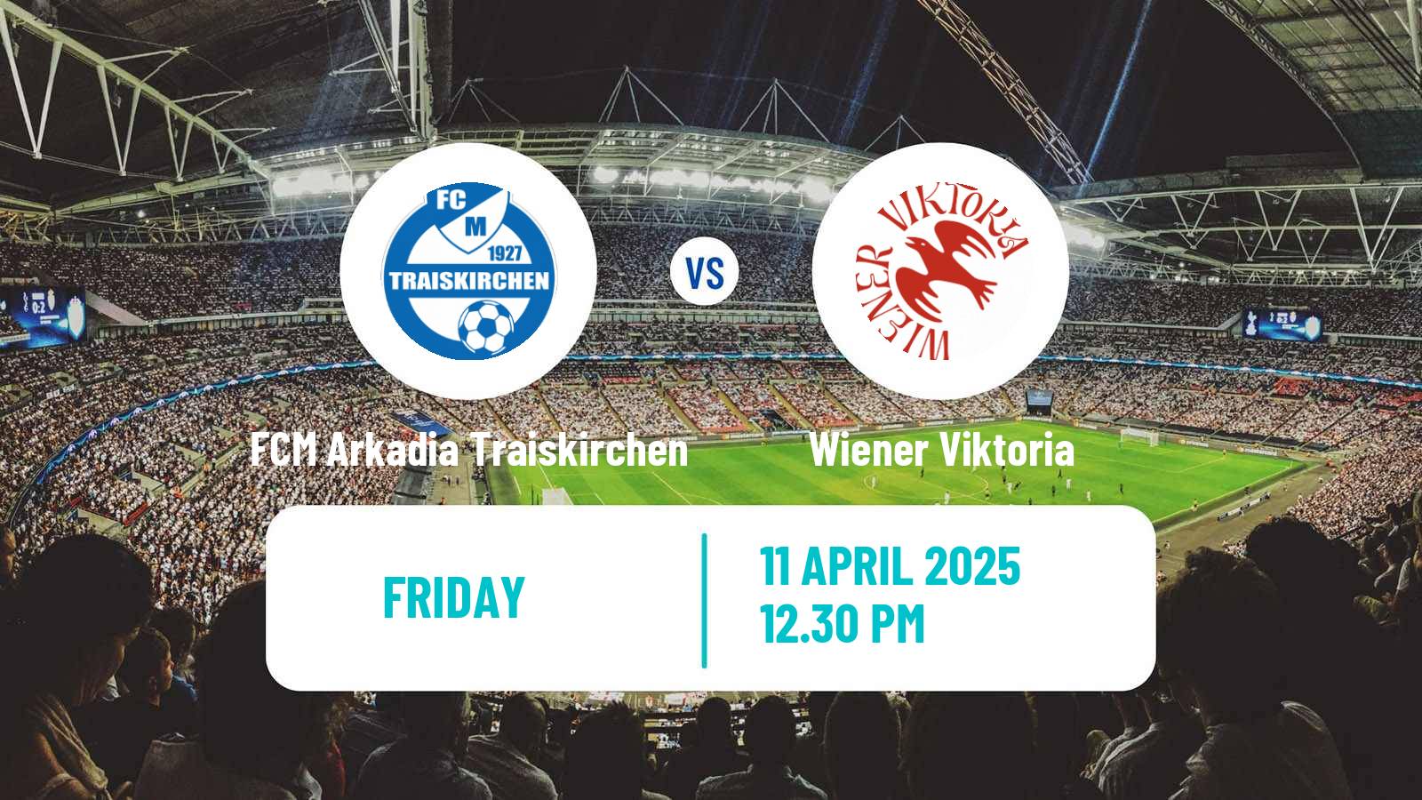 Soccer Austrian Regionalliga East FCM Arkadia Traiskirchen - Wiener Viktoria
