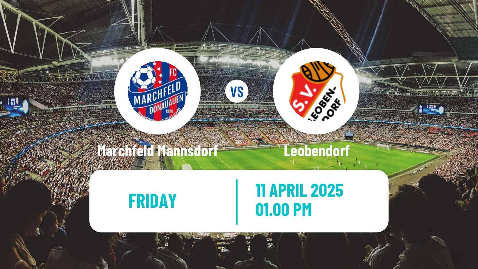 Soccer Austrian Regionalliga East Marchfeld Mannsdorf - Leobendorf