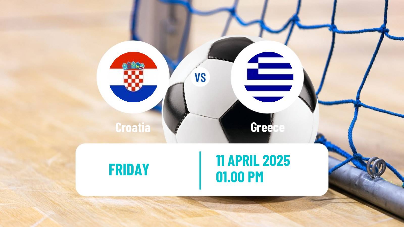 Futsal UEFA Futsal Euro Croatia - Greece