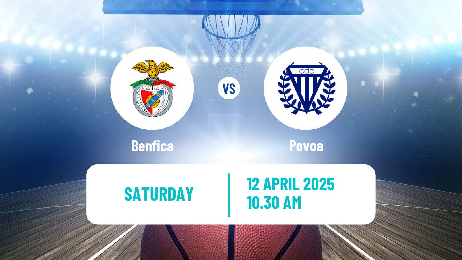 Basketball Portuguese LPB Benfica - Povoa