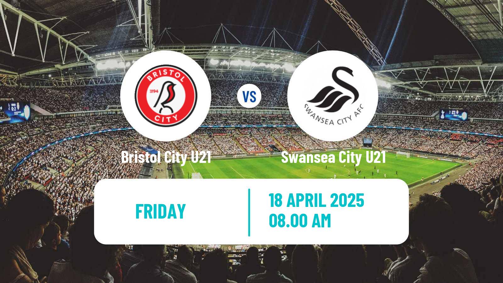 Soccer English Professional Development League Bristol City U21 - Swansea City U21