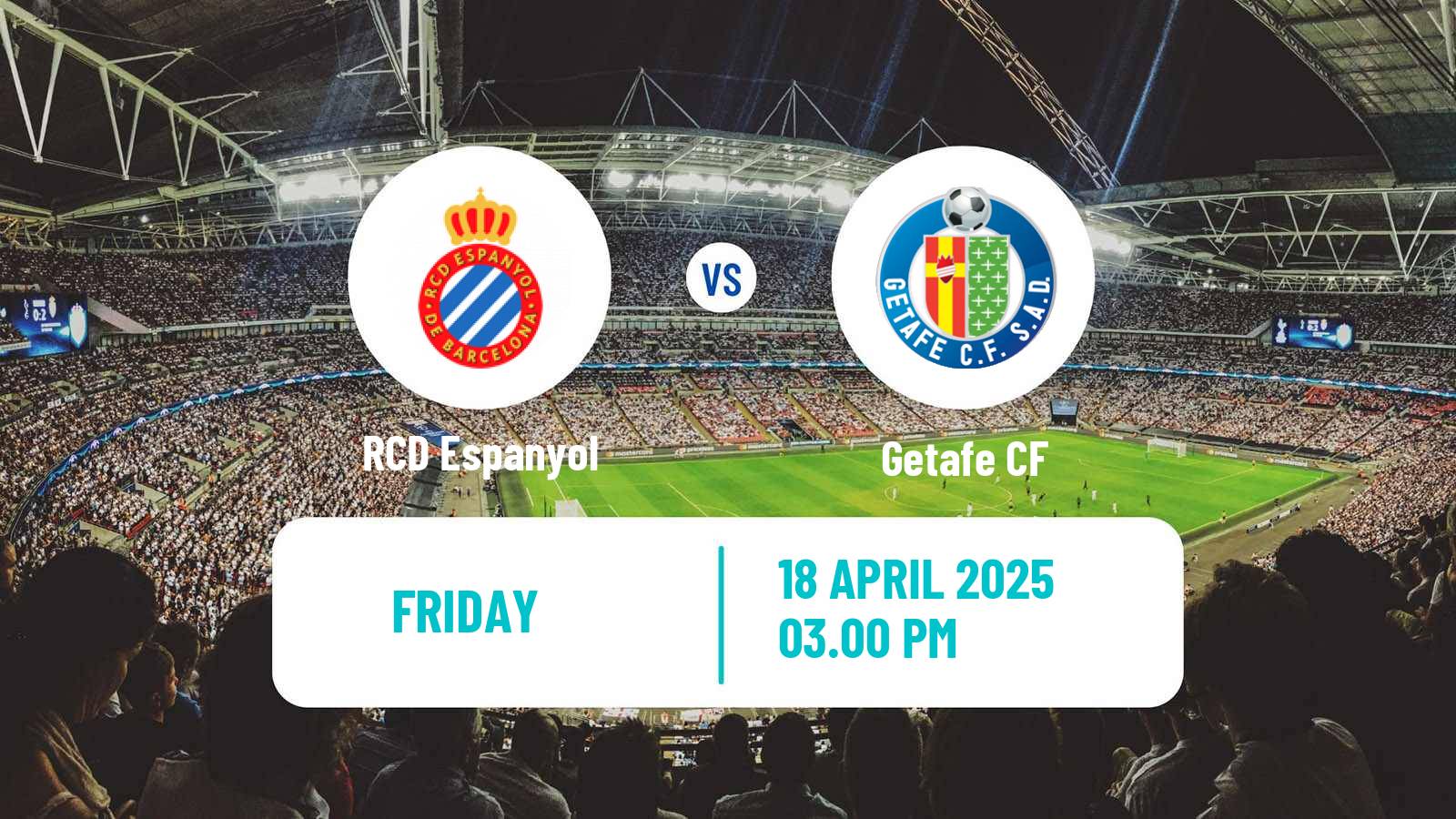 Football Spanish LaLiga Espanyol - Getafe