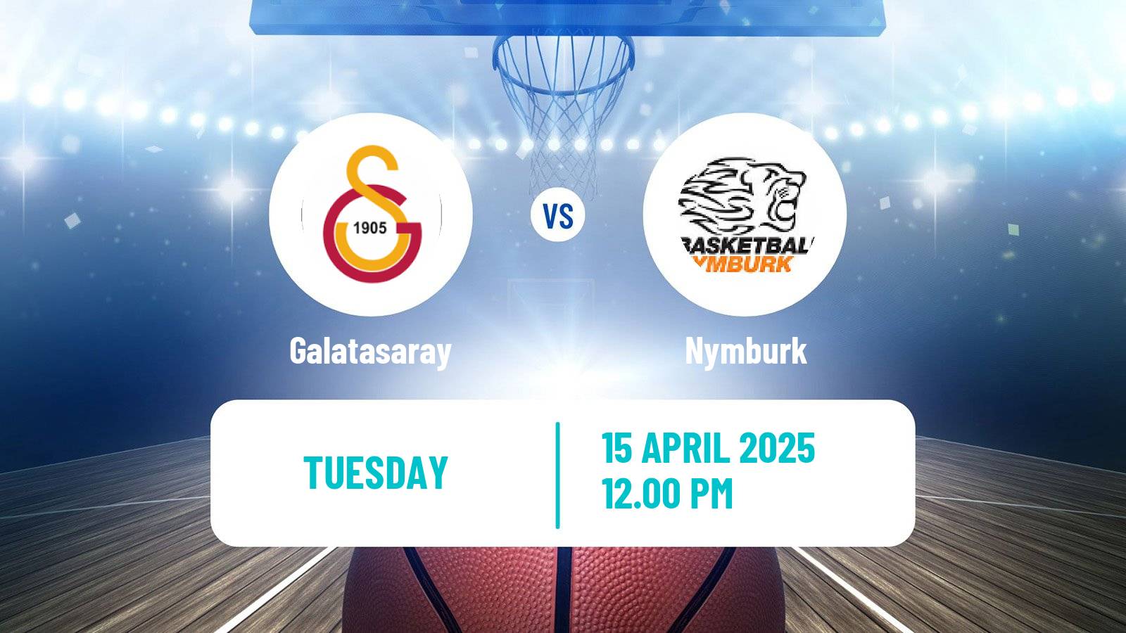 Basketball Champions League Basketball Galatasaray - Nymburk