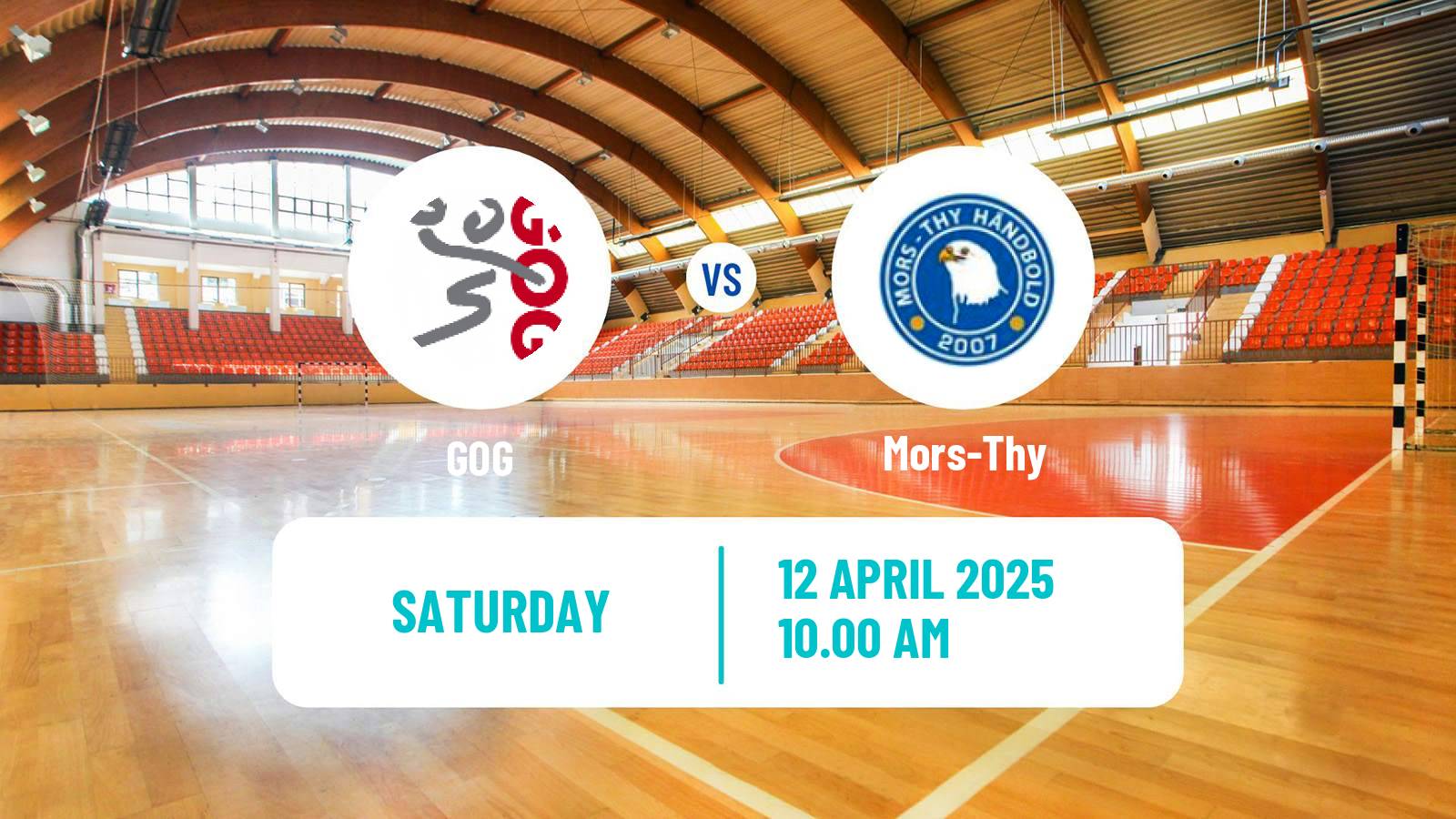 Handball Danish Handbold Ligaen GOG - Mors-Thy