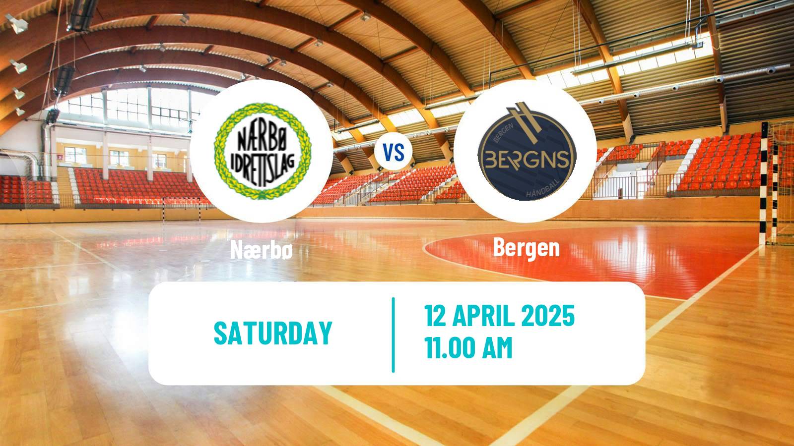 Handball Norwegian Eliteserien Handball Nærbø - Bergen
