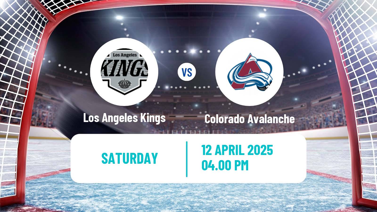 Hockey NHL Los Angeles Kings - Colorado Avalanche