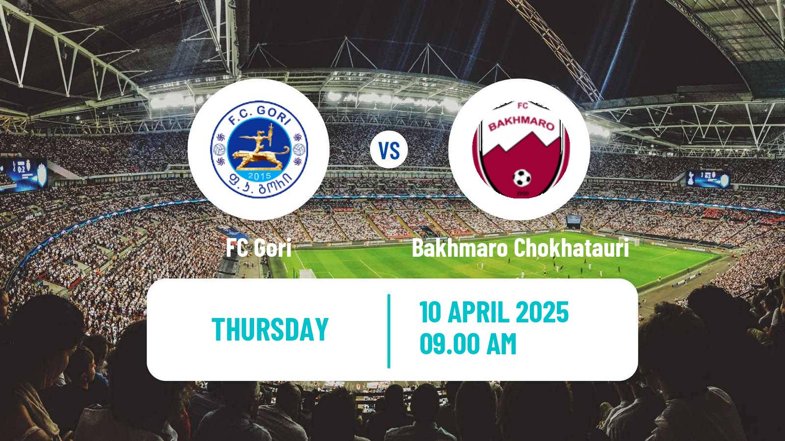 Soccer Georgian Liga 3 Gori - Bakhmaro Chokhatauri