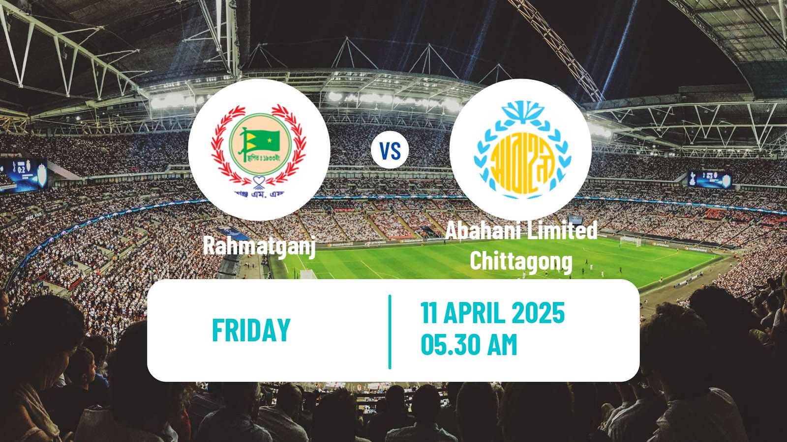 Soccer Bangladesh Premier League Football Rahmatganj - Abahani Limited Chittagong
