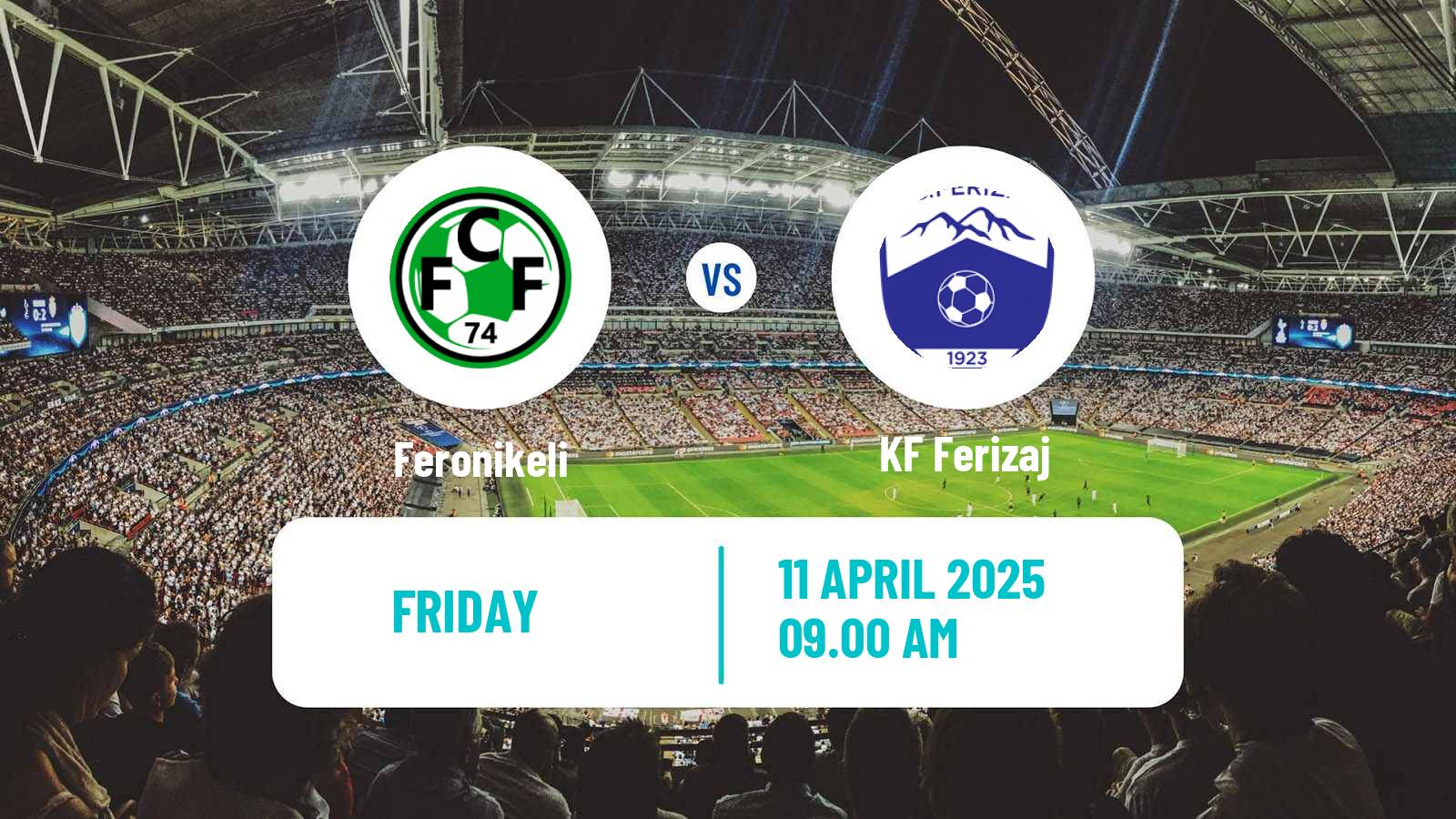 Soccer Kosovo Superliga Feronikeli - Ferizaj