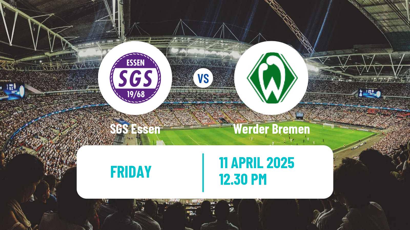 Football German Bundesliga Women SGS Essen - Werder Bremen