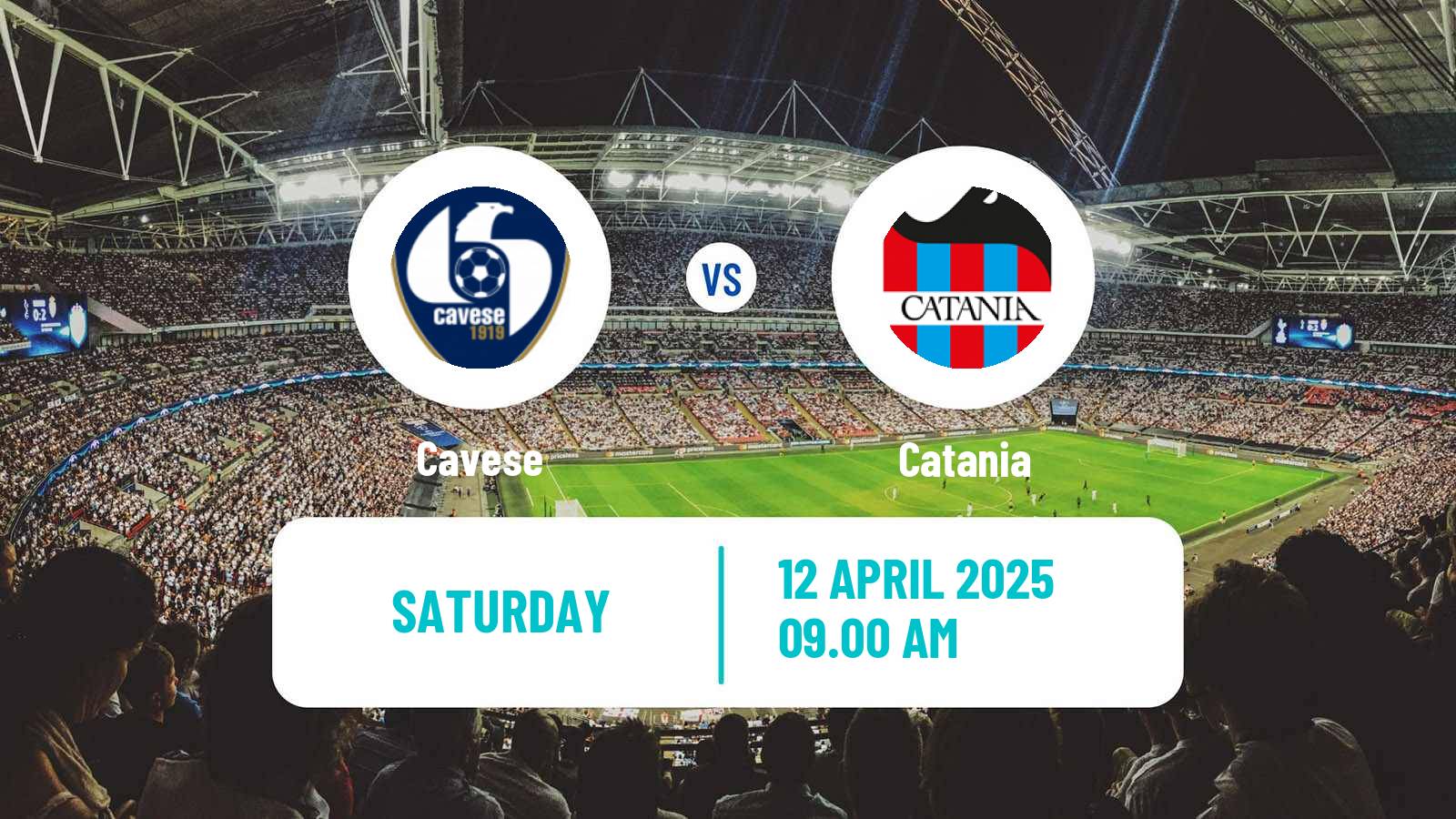 Soccer Italian Serie C Group C Cavese - Catania