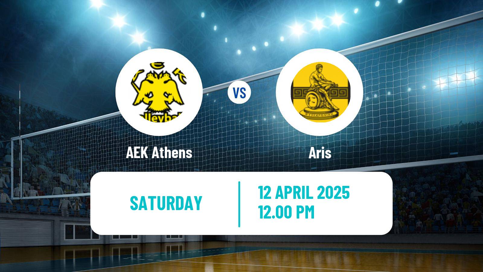 Volleyball Greek A1 Volleyball Women AEK Athens - Aris