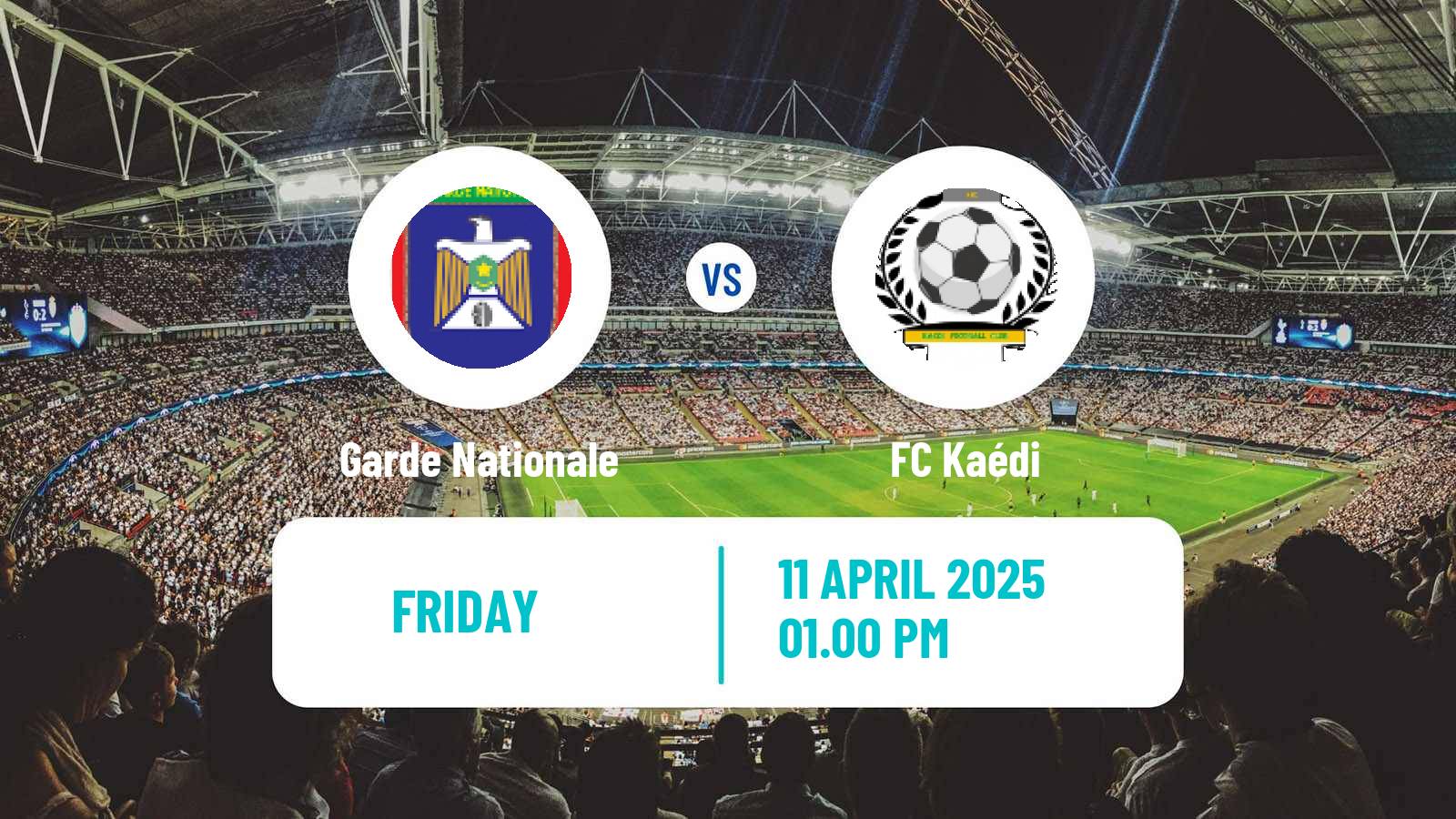 Soccer Mauritania Ligue 1 Garde Nationale - Kaédi